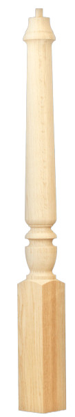 C-4272 Marion 3 1/2" x 41" (Plain) Starting Newel