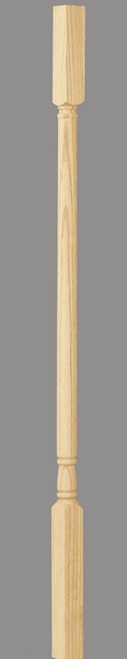 C-5070 Traditional 1 1/4" x 39" Square Top Baluster