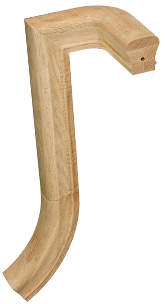 C-7076 Right Hand Gooseneck 2 Riser with No Cap