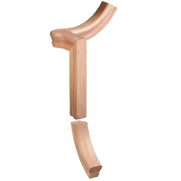 C-7265 Gooseneck Right Hand 2 Riser with Cap