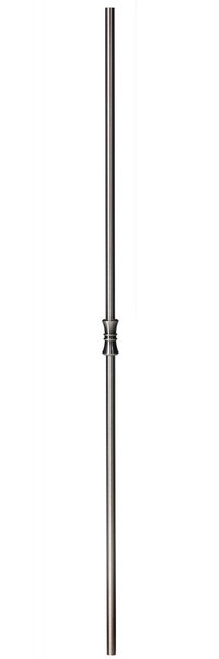 CS-HG Stainless Hour Glass Fusion 5/8" Round Brushed Nickel Baluster (Hollow)