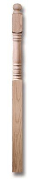 #4642 Hampton 3 1/2" x 60" Newel Post.