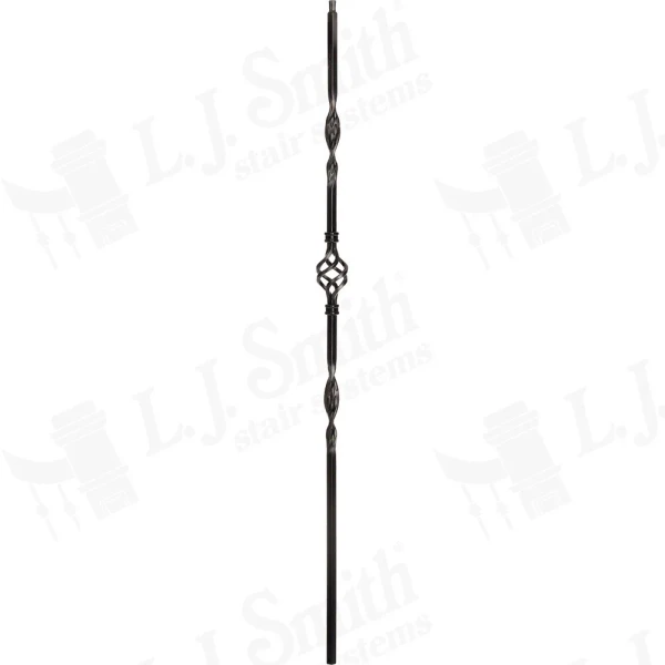 LIH-HOL8044 Double Ribbon Single Basket Baluster (Hollow)