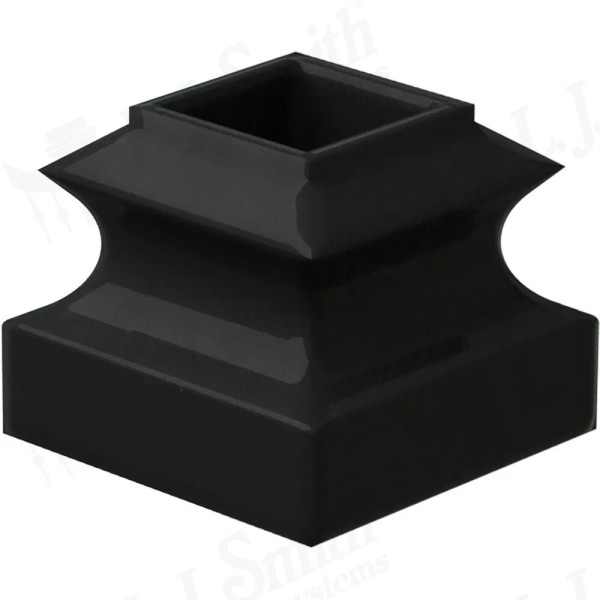 LI-ALH06 Flat Shoe for 9/16" Square Iron Balusters.