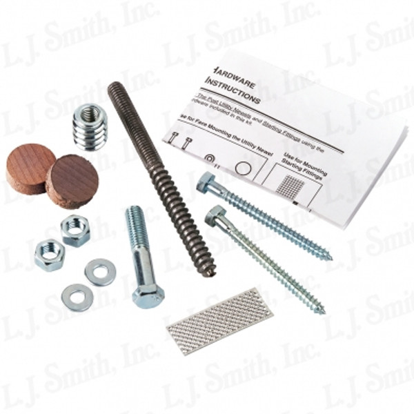 LJ-3007HDWE Walnut Hardware Kit