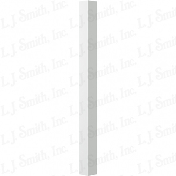 LJ-4000SQ-PRG Gloss Primed 3 1/2" x 48" Box Newel Body.