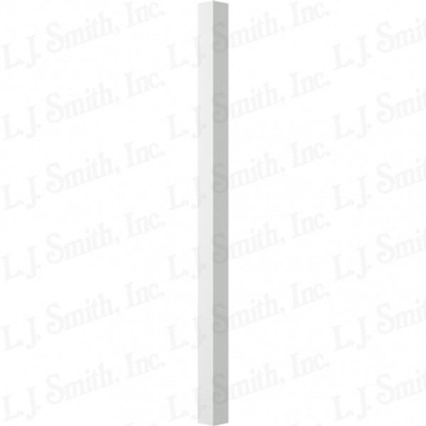 LJ-4111SQ-PRG Gloss Primed 3" x 58" Box Newel Body.