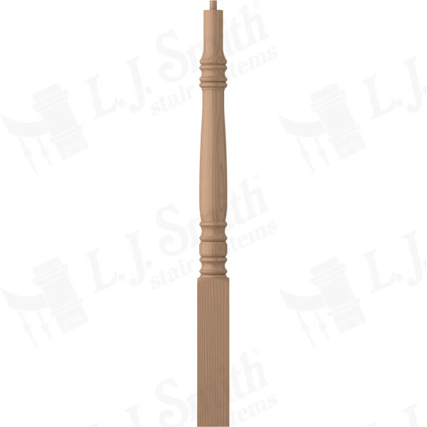 LJ-4270 Shortest 3 1/4" x 43" Utility Newel.