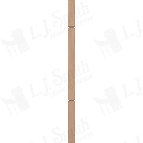 LJ-5360V Square 1 3/4" X 38" V-Groove Baluster