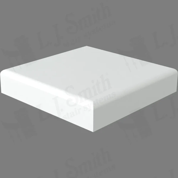 LJ-9000 Gloss Primed Flat Top Plate for Box Newels