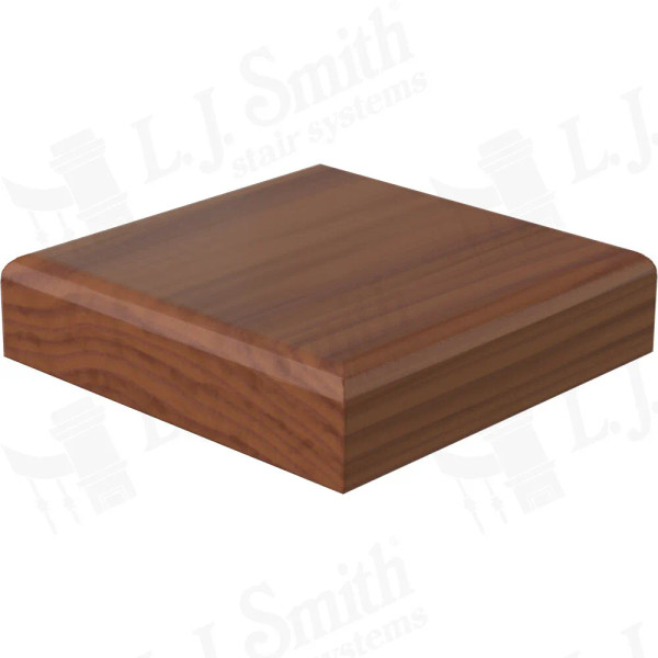 LJ-9300 Cherry Flat Top Plate for Box Newels