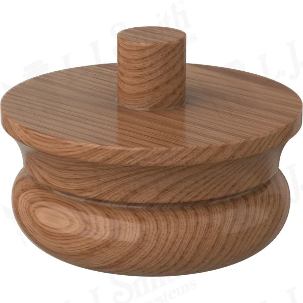 LJ-4299A White Oak Newel Drop