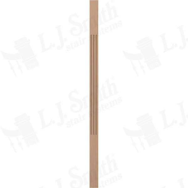 LJF-5360 Square 1 3/4" X 38" Fluted Baluster