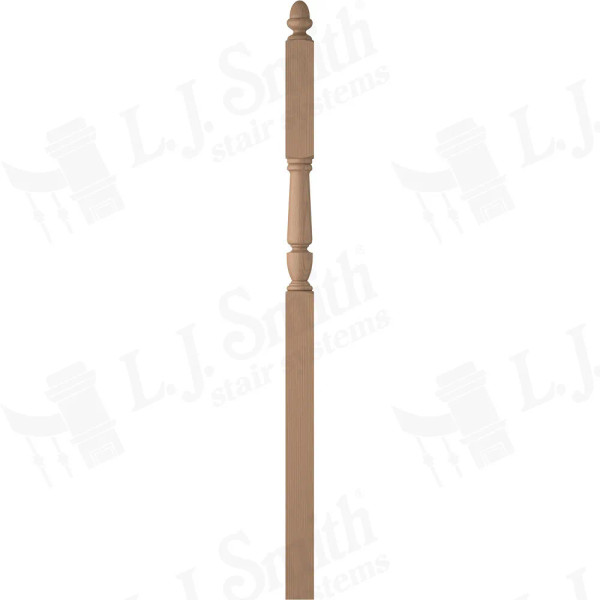 LJP-3046 3 1/2" X 73" Intermediate Landing Newel