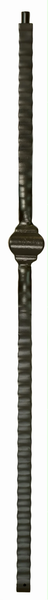 NEWL-14048 2940 Gothic Iron Newel