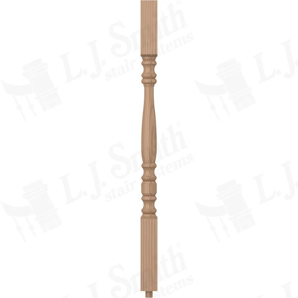 S-5105-31 Traditional 1 3/4" X 31" Square Top Baluster