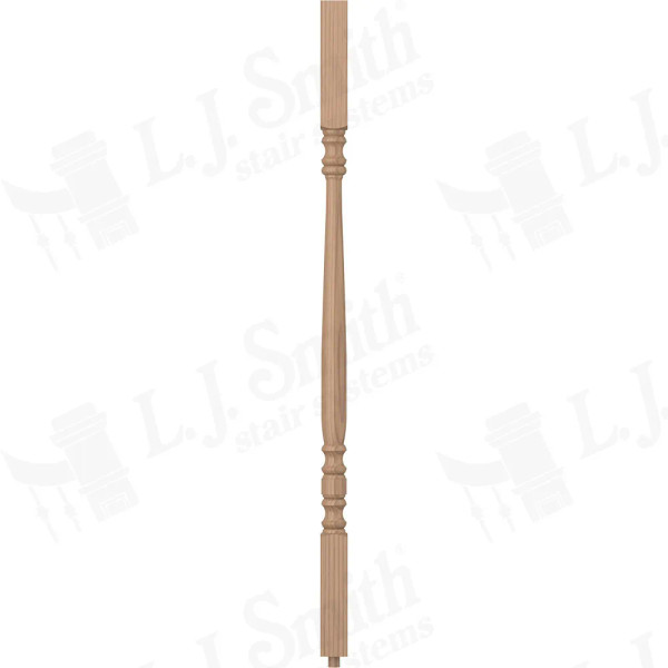 S-5105-42 Traditional 1 3/4" X 42" Square Top Baluster