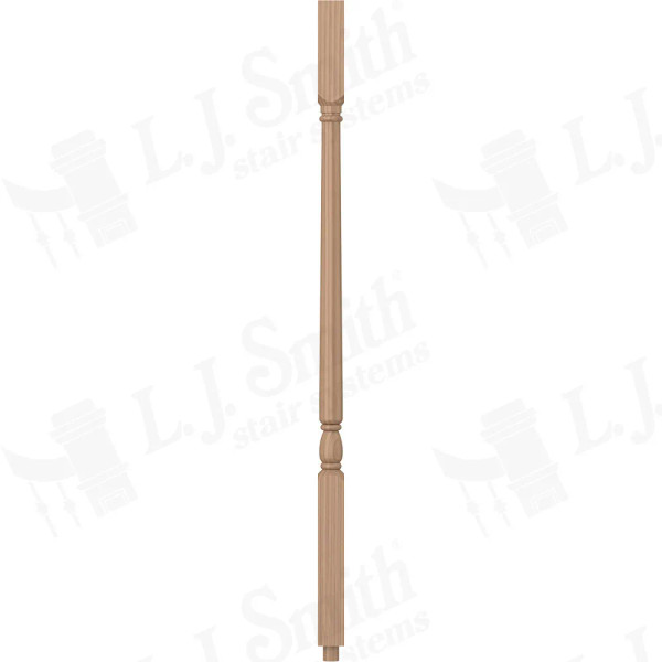 S-5141-31 Traditional 1 1/4" X 31" Square Top Baluster