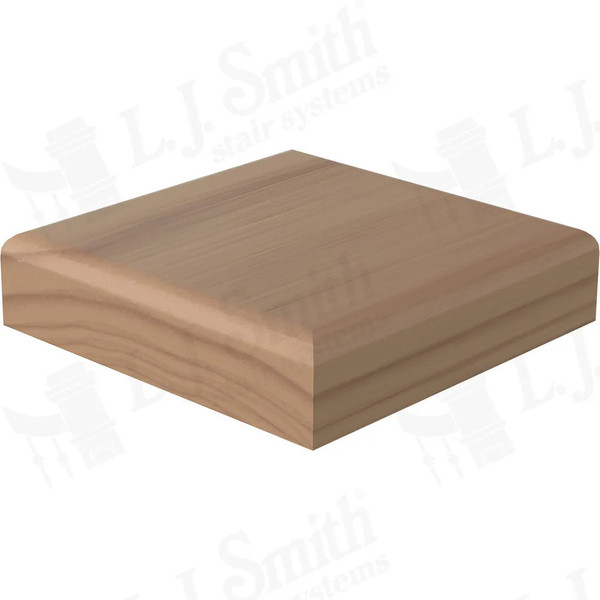 LJ-9300 Hard Maple Flat Top Plat for Box Newels
