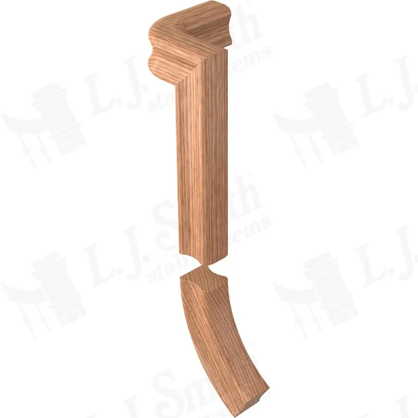 S-7A76 Right Hand 2-Rise Gooseneck for LJ-6A10 (S-Line)