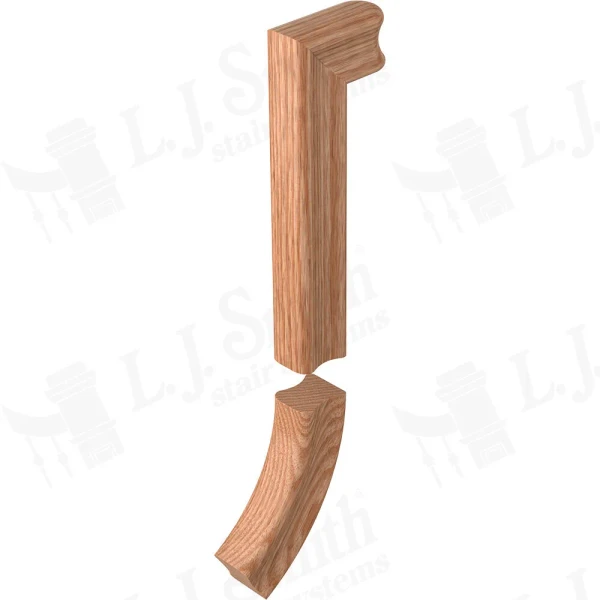 S-7A99 Straight 2-Rise Gooseneck No Cap for LJ-6A10 (S-Line)