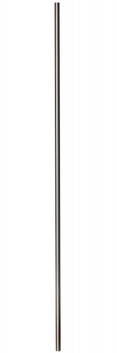 Brushed Nickel Baluster - Hollow Iron - Double Knuckle - 5/8 x 44 (C