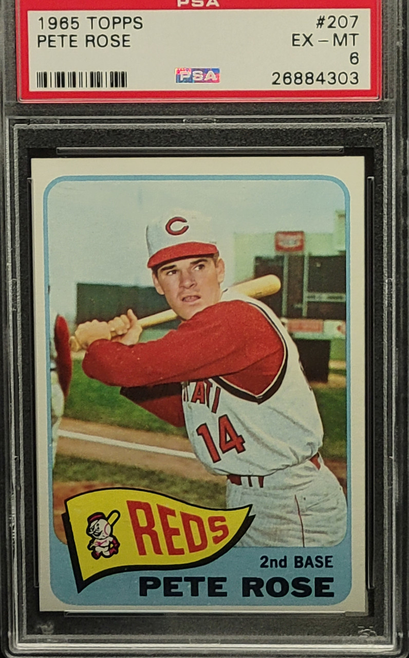 1964 Topps #125 Pete Rose (auto) PSA/DNA 5/10