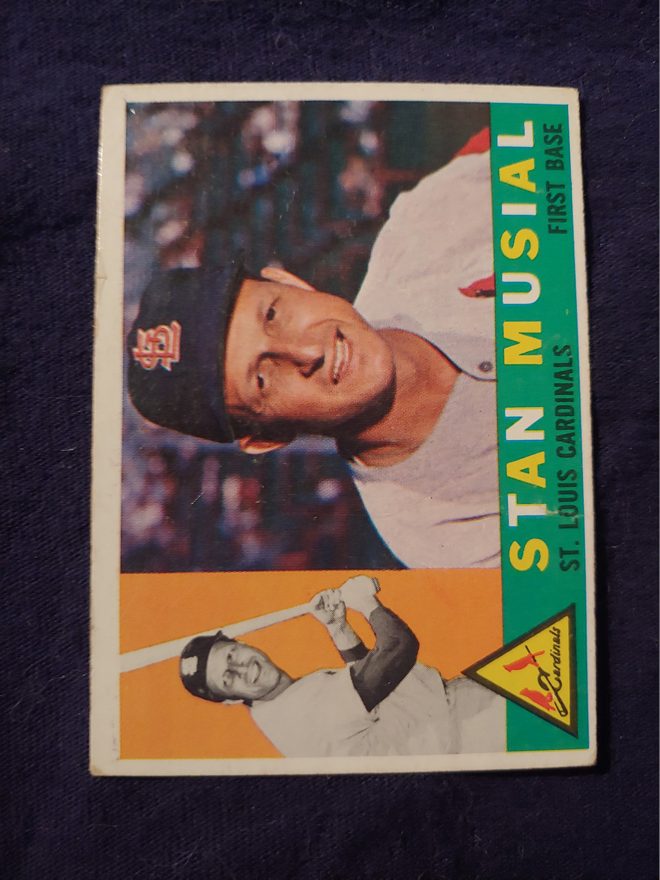 1960 Topps #250 Stan Musial (Cardinals)