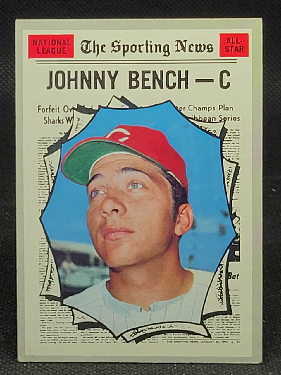 Johnny Bench 1969 Topps #95