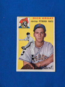 1954 Topps #43 Dick Groat vgex