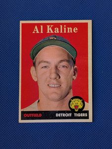 1958 Topps #70 Al Kaline vg