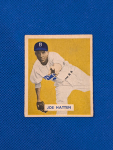 1949 Bowman #116 Joe Hatten