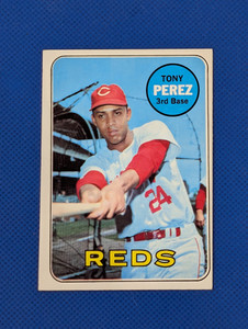 1969 Topps #295 Tony Perez vgex (no creases)
