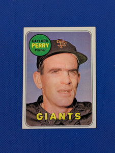 1969 Topps #485 Gaylord Perry vg