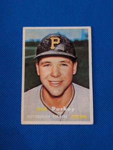 1957 Topps #368 Bob Purkey vgex