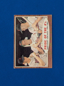 1962 Topps #127 Pride of the A's