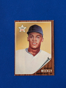 1962 Topps #204 Johnny Weekly