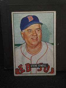 1951 Bowman #201 Steve O'neill fr