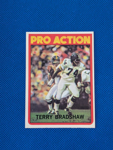 1972 Topps #120 Terry Bradshaw IA exmt