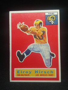 1956 Topps #78 Elroy Hirsch vg