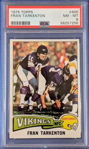1975 Topps 400 Fran Tarkenton
