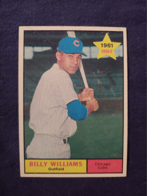 1961 Topps #141 Billy Williams RC vgex/ex