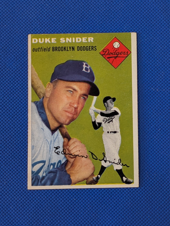 1954 Topps #32 Duke Snider vgex