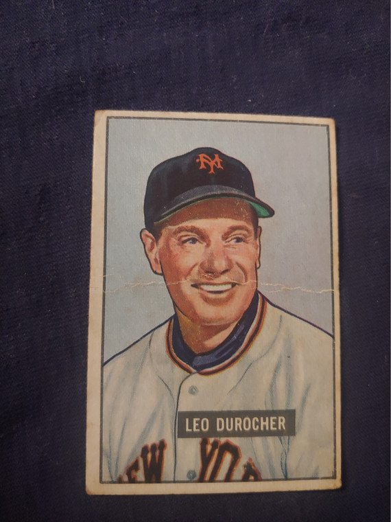 1951 Bowman #233 Leo Durocher pr