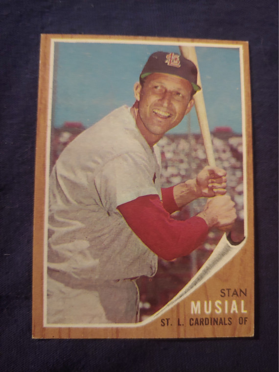 1962 Topps #50 Stan Musial vgex/ex