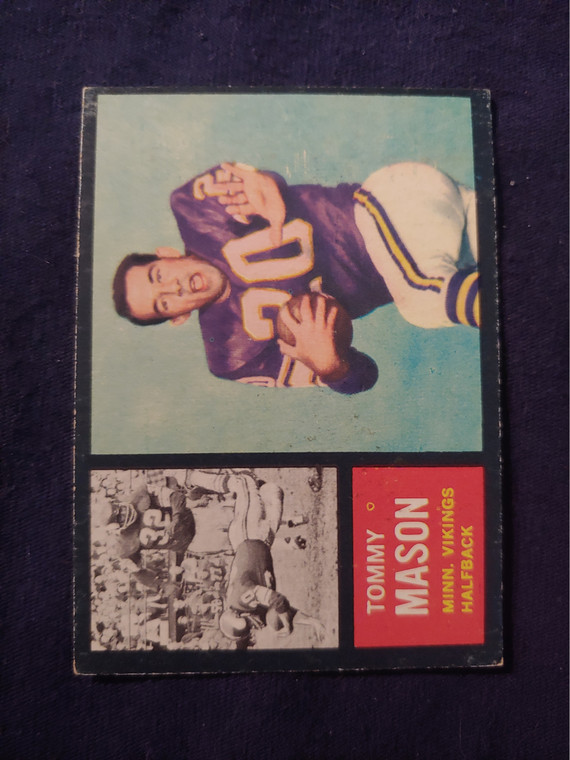 1962 Topps #92 Tommy Mason RC ex