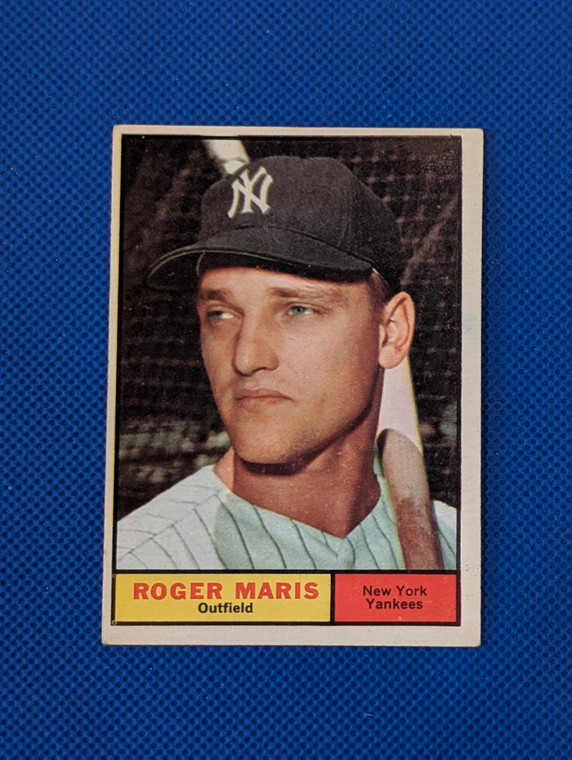1961 Topps #2 Roger Maris vgex