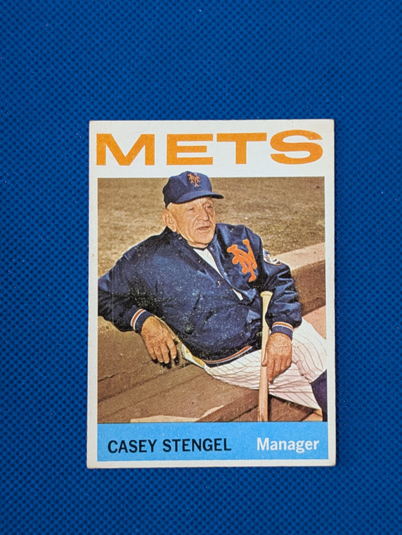1964 Topps #324 Casey Stengel vg
