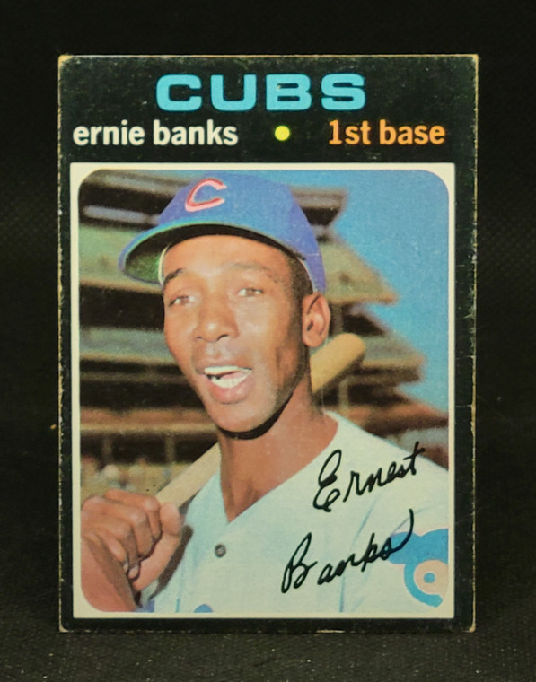 1971 Topps #525 Ernie Banks vg