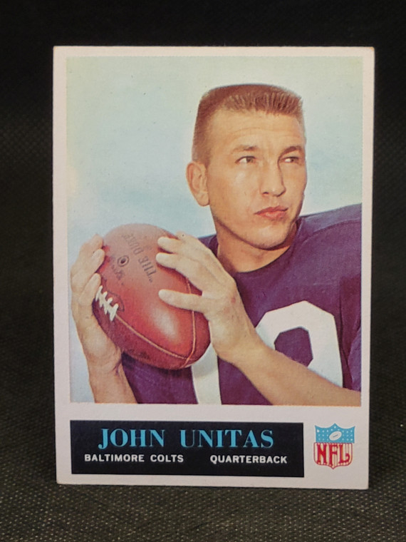 1965 Philadelphia 12 John Unitas vgex/ex